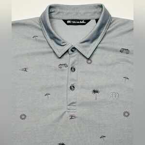 TRAVISMATHEW DRIVE DOWN POLO XL Grey